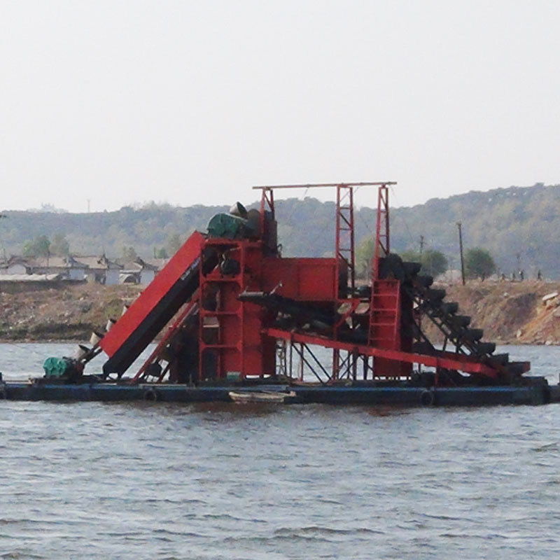 Bucket Ladder Type Sand Dredge Equipment for Diamond Mining