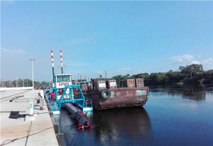 Latest company case about Dredger CASE: In the Republic of Congo