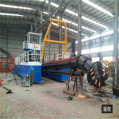 6 Inch Mud Hydraulic Cutter Suction Dredger Machine Small Sand Dredger