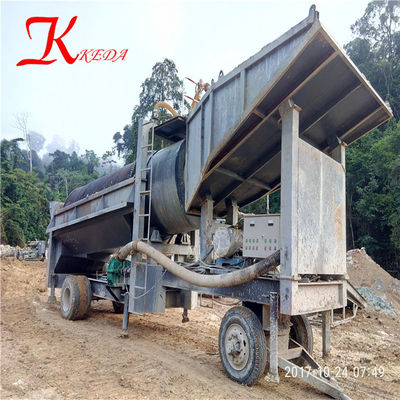 keda mining machines for gold 35Kw Power mesh size 8m africa popular mining washing machine for gold and diamond