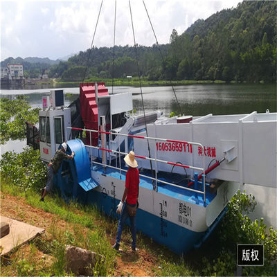 Hyacinth 800mm Aquatic Weed Harvester Garbage Collection Boat