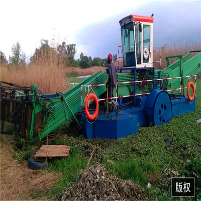 0.6m Water Weed Harvester Boat Aquatic Weed Cutting Machine