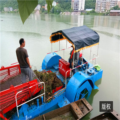 Integrated 5500m3 Aquatic Weed Harvester For Reservoir Coasts