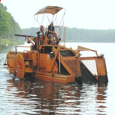Height 2.5m Trash Skimmer Machines Paddle Wheel Propeller