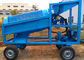 30T/H,35Kw Power, 7m Length ,Steel,Rotary Movable,Gold Washing Trommel Screen