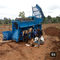 alluvial gold mining equipment 100 ton gold trommel wash plant