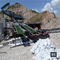 20tph small rotary sand screening machine gold washing/mining plant